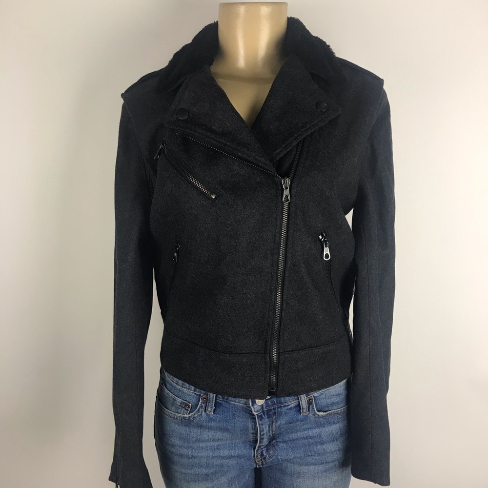 Rag & Bone Bowery Wool Blend Jacket Size 2 - image 2